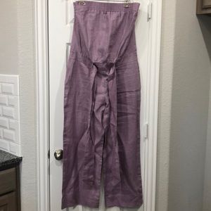 Ladies Linen Strapless Jumpsuits